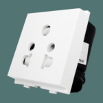 CIAN 2 IN 1 MULTI SOCKET OUTLET 6 AMP AND16 AMP WITH SHUTTER