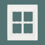 LUXURY 8 MODULE PLATE SQUARE